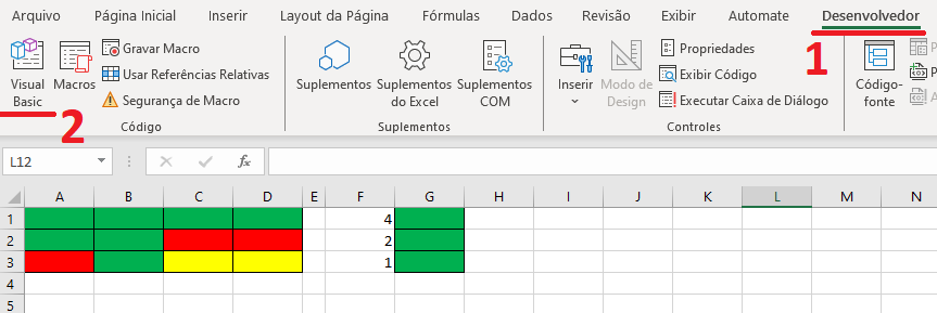 Contar Células Coloridas No Excel Contse 0944